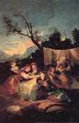 Edouard Manet Die Wascherinnen painting